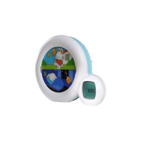 Moon 5-In-1 Day Night Educational Alarm Clock For Babies 0-3 Years With Display And Soothing Night Light Sleep Trainer