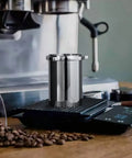 53.4mm Espresso Dosing Cup In 304 Stainless Steel With Grinder Trigger Button Fits 54mm Breville Portafilters