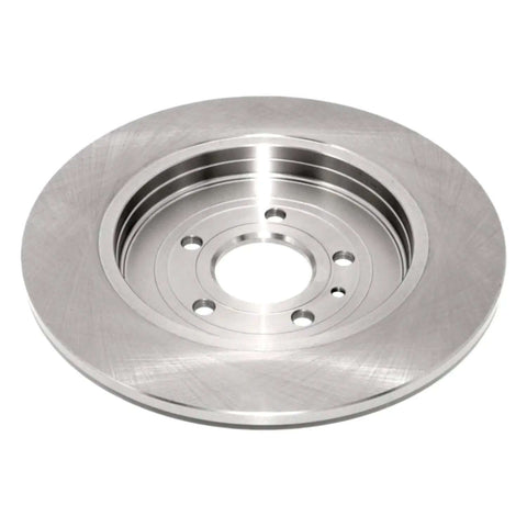 Rear Solid Brake Rotor for Pro Grade Beefed Up Braking with Forged Flange for Precise Fit ABS Signaling for Reliable Braking