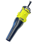 Jet Fan Blower Attachment For String Trimmers 3 Stage Axial Design Gets You 140 MPH And 475 CFM on white background
