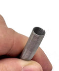 Heavy Duty Galvanized Steel Compression Spring Built Tough For Hydraulic Hose Shield and Silicone Tube Guard held in hand.
