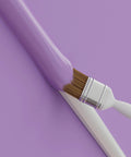 Painting a Half Round Cord Hider Cable Cover Peel And Stick Adhesive Two Pack White Paintable 39 Inch Long Pieces purple