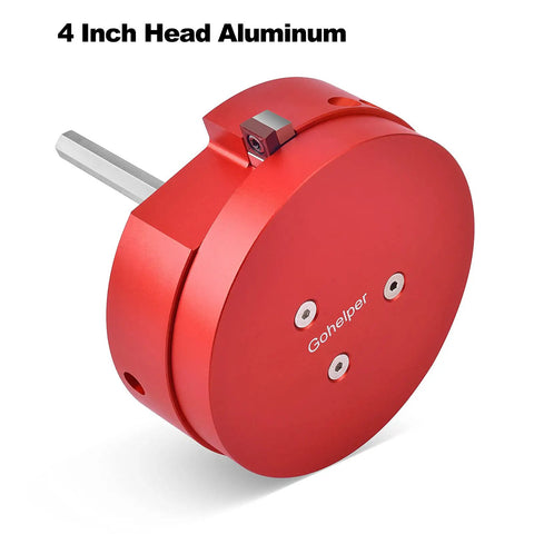 4 Inch PVC Pipe Reamer With Aluminum Body And Stainless Steel Hex Key Shaft, durable fitting saver tool close-up