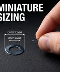 Top Shelf M8 Steel Shim Washers Set Eighty Pieces Precision Ultra Thin Spacers For Electronics And Scale Model Assembly Tough Hardware With Slick Finish Nailed It, showing 12mm outer and 8mm inner sizes.