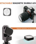 Tripod Leveler Stand For Seestar S50 With Plus Or Minus 6 Degree Micro Adjust Leveling Base And Detachable Magnetic Bubble Level