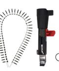 Auto Feed Electric Screw Gun Featuring Adjustable Depth And Badass Aluminum Build For Seamless Woodworking And Fast Gypsum Board Ceiling Jobs No Sweat Setup With Reliable Performance For Serious Makers, with screws and attachments.