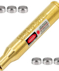 Laser Bore Sight Cartridge For 30 06 25 06 And 270 Caliber Rifles With Red Dot Alignment and battery sets