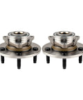 Front Wheel Bearing And Hub Assembly For 2002 Through 2008 Dodge Ram 1500 With ABS 5 Lug 2 Pieces Premium Replacement 515072