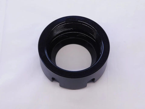 New Er32 Collet Locknut Built Tough For Heavy Duty Cnc Tool Holders Knockout Grip Milling Chuck Screw shown from above