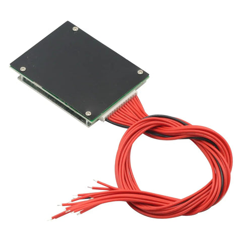 Keep Your Rig Purring Smooth With This Heavy Duty 13S 35A 48V Li Ion 18650 Battery Management System showing wiring and PCB module.