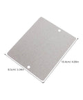 Mica Insulation Sheet 10 Pack For Microwave And Oven Repair Heat Resistant Fireproof Dielectric Board with measurements