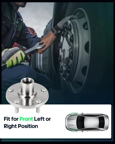 Mechanical installation of Wheel Bearing Hub Assembly Drop In Direct Fit For Hyundai Elantra 2011 2012 Veloster 2012 And Kia Forte 2014 2018