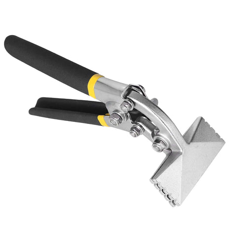 Sheet Metal Bender And Hand Seamer Pliers Alloy Steel Metal Bending Pliers, 80mm Bent Type Heavy Duty Tool for Metalwork