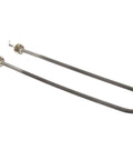 6FME750P 750W Dry Wet Element Replacement for Commercial Ovens with metal rod and ceramic fittings, 120V, heavy duty part.