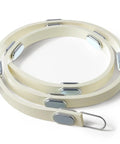 Adjustable Brake Lathe Silencer Band For Ventilated Rotors Fits AMMCO 6920 FMC 90984 Hunter shown coiled on white surface