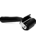Black application roller tool for Clear No Slip Stair Treads For Indoors Anti Slip Tape For Wood Floors, handheld view