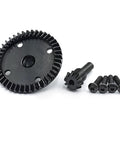Carbon Steel Differential Gear Set 43T Main Diff Gear And 10T Input Gear For Arrma 1 8 Kraton Notorious Outcast Talion 6S BLX