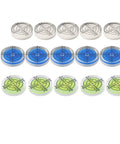 15 Pack 32mm Round for spirit Level for acrylic Bubble Gauge Precision with translucent and colored bubble levels.
