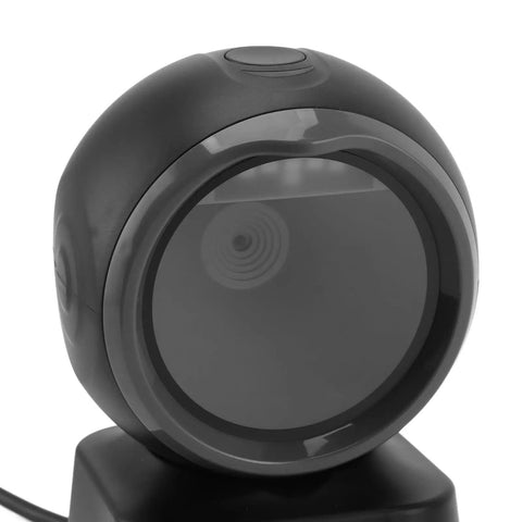 Desktop Barcode Scanner 1D 2D QR Omnidirectional Automatic USB Reader For Retail Supermarkets And Shops Plug And Play Setup Beast Mode