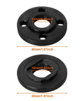 14 Piece Angle Grinder Flange Nuts Set 5/8-11 For 4-1/2 Inch Grinders Inner and Outer Nut Dimensions