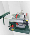 Mini Table Saw For Home Diy Projects Portable Woodworking Power Tool with adjustable ruler and push cutter design.