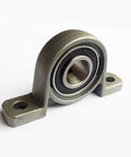 Kickin Heavy Duty 4 Piece Set Features 12mm KP001 Spherical Roller Bearing Insert Shaft Support Made of Real Zinc Alloy Mounted Pillow Block Housing Awesome for Home Use and Garage Work, 12mm zinc alloy pillow block bearing