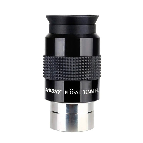 32mm 1.25 Inch Plossl Eyepiece For Telescopes With Filter Thread, Visual Astronomy Ready, crystal clear optics shown