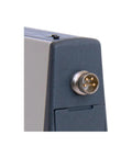 Portable Surface Roughness Gauge With Four Parameters Ra Rmax Ry Rz Aluminum Body Durable And Accurate Pro Grade Readouts After Measurement Adjustable Measure Length 1x 3x Or 5x Cutoff For Precision Metrology On The Go, side view