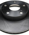 Front view of Raybestos 980461R disc brake rotor with four lug holes for automotive use