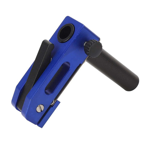 Fast Acting Bench Dog Clamp For Woodworking 20mm Hole Compatible Aluminum Alloy design with three gear lock shown at an angle.