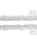 Front Bumper Mounting Bracket Set For Mitsubishi Lancer 2008 To 2017 Non Evo Front Right And Left Replacement 6400F549 6400F550