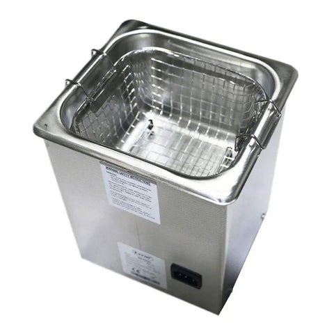 All-In-One Ultrasonic Cleaner With Controlled Heating And Timed Cleaning For Jewelry, PCBs, And Dentures, 1.3L Capacity
