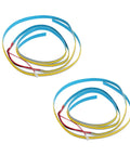 Two Pack LED Light Strip Kit For K2 Plus 3D Printer, 480 LED COB, 6000K Cool White, shown rolled with adhesive backing.