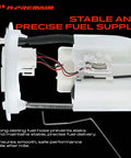 Electric Fuel Pump Module Assembly For Ford Fusion And Lincoln Rides Knocked Out Replacement With Single Four Pin Sensor Fits 2013 To 2015 Models close-up of internal components showcasing fuel delivery system