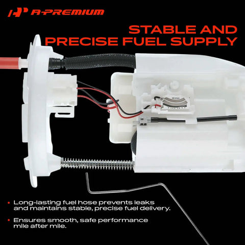 Electric Fuel Pump Module Assembly For Ford Fusion And Lincoln Rides Knocked Out Replacement With Single Four Pin Sensor Fits 2013 To 2015 Models close-up of internal components showcasing fuel delivery system