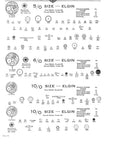 Detailed diagrams of Elgin watch movements from "Guide To American Watch Movements With Detailed Diagrams And Parts For Elgin Hamilton"