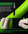 Cyclami 2-pack ultralight TPU MTB inner tubes for 29x1.9–2.5 tires, 45mm Presta valve; front view and installation close-up.
