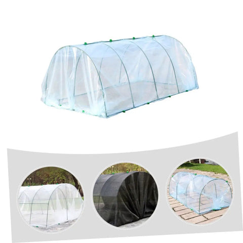 Terrace Garden Greenhouse Shelter For Plants, Waterproof Snowproof Portable Plant House, Plastic Covers For Flowers And Vegetables, Easy Setup Bracketed Plant Shelter For Courtyards, Backyards, And Lawns