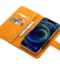 Stunning Yellow-FG Case For Danew Trace T-One Plus Heavy Duty Protection With HD Film Protector And Sleek Design That Nails Every Cutout Without Compromising Style Or Functionality with card slots and phone.