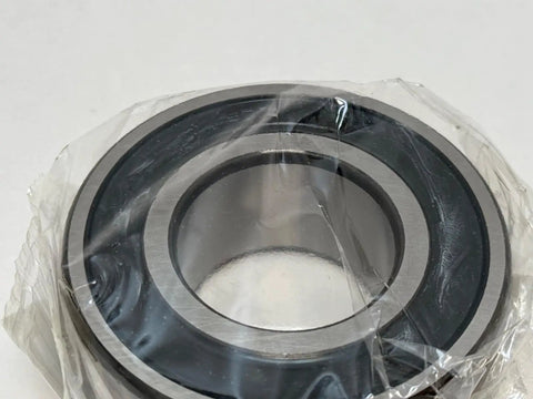 Badass 3207 Double Row Sealed Angular Contact Ball Bearing featuring 35 mm bore, 72 mm outer diameter, wrapped in plastic.