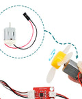 Six Pack 3V DC Micro Motors 27,000 RPM Mini Electric Motors With 10Cm Wire For DIY Projects Model Building Robotics STEM Kits Science Experiments And Learning