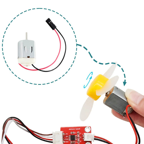 Six Pack 3V DC Micro Motors 27,000 RPM Mini Electric Motors With 10Cm Wire For DIY Projects Model Building Robotics STEM Kits Science Experiments And Learning