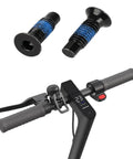 Heavy Duty Electric Scooter Screws Kit With Hella Tight Handlebar Bolts And Premium Folding Mechanism Hardware For Xiaomi M365 Ninebot 1S Pro Replacement Parts 10 Piece Set with durable blue-gripped screws.