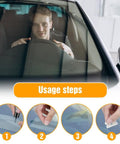 Fast DIY Windshield Crack Repair Kit With Glass Repair Liquid For Chips And Cracks Quick Fix Glass Repair Tools Set Of Four Restore Clarity In Minutes And Stop Cracks From Spreading usage steps