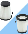 4 Pack HEPA Vacuum Filters for Milwaukee M12 0850-20 Cordless Vacuum Replacement Part 49-90-1950, white pleated design