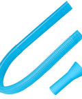 All Purpose Dryer Vent Cleaning Kit With Vacuum Hose Attachment For Most Vacuums, blue hose and nozzle, fire safe dryer duct cleaner