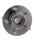Rear Wheel Hub Bearing Assembly With ABS For Left Or Right Fit Replacement For 2012 To 2017 Mitsubishi Lancer And 2007 To 2013 Mitsubishi Outlander, 1 Piece Unit, Premium Quality ISO IATF 16949 Certified, Quiet Ride, front view.