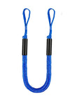 Dock Line For Shore Docking With Bungee Mooring Rope Double Loop Ends For Kayak And Dinghy 6 Ft Tie Up Rope blue design