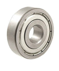 6200Z Shielded Ball Bearing 10mm By 30mm By 9mm Deep Groove Sealed Replacement Part For Bikes Scooters And Industrial Machinery Built Tough Chrome Steel 1 Piece shown at angle