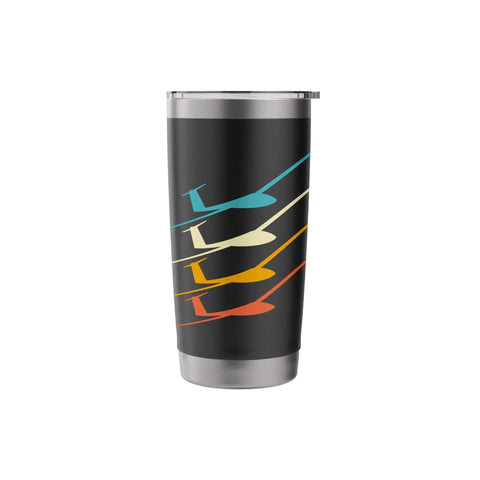 Insulated Stainless Steel Tumbler For Soaring Club Glider Pilots And Tow Crew Keeps Coffee Hot During Epic Silent Lifts